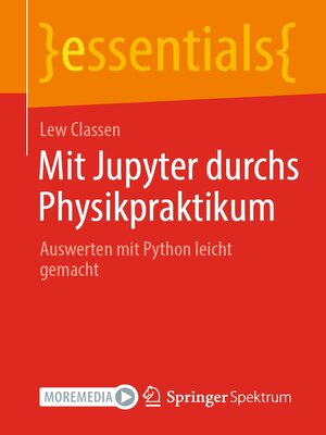 cover image of Mit Jupyter durchs Physikpraktikum